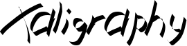 Xaligraphy ThinItalic.ttf