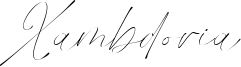 Xambdoria Font