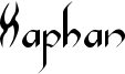 Xaphan Font