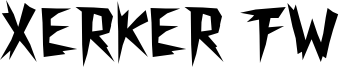 Xerker FW Font