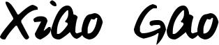 Xiao Gao Font