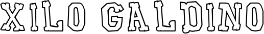 Xilo Galdino Cast.ttf