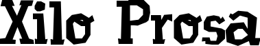 Xilo Prosa Font