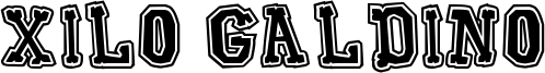 Xilo Galdino Font