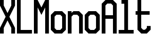 XLMonoAlt Font