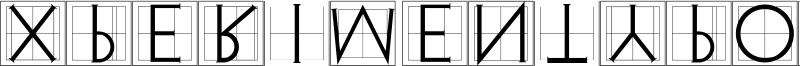 XperimentypoThree Font