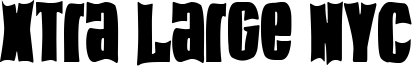 Xtra Large NYC Font