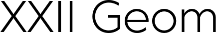 XXIIGeomDEMO-Book.otf