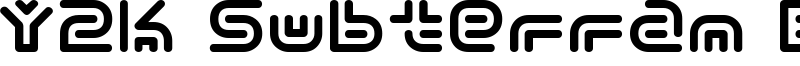 Y2k Subterran Express KG Font