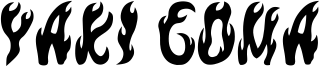 Yaki Goma Font