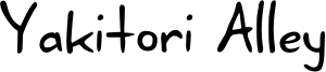 Yakitori Alley Font