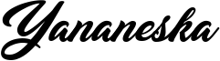 Yananeska Font