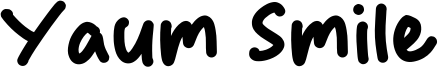 Yaum Smile Font