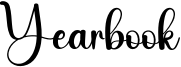 Yearbook Font
