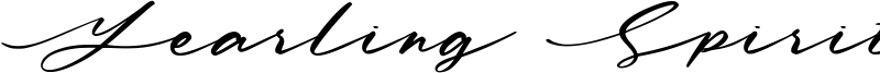 Yearling Spirit Font