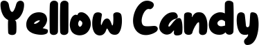 Yellow Candy Font