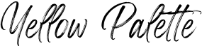 Yellow Palette Font