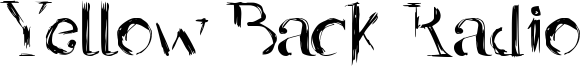 Yellow Back Radio Font