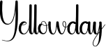 Yellowday Font