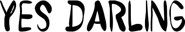 Yes Darling Font