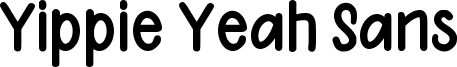 Yippie Yeah Sans Font