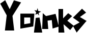 Yoinks Font
