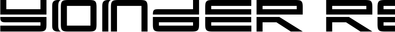Yonder Recoil Font