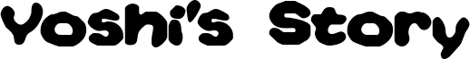 Yoshi's Story Font