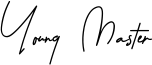 Young Master Font