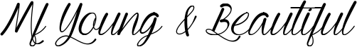 Mf Young & Beautiful Font