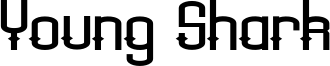 Young Shark Font