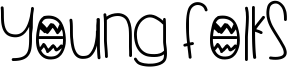 Young Folks Font