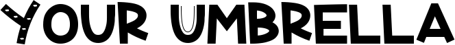 Your Umbrella Font