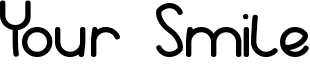 your smile.ttf