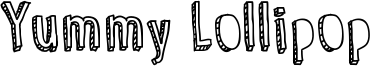 Yummy Lollipop Font