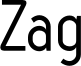 Zag Font