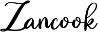 Zancook Font