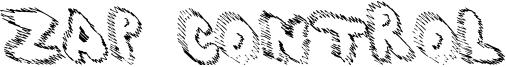 Zap Control Font