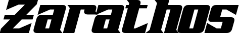 Zarathos Bold Italic.otf