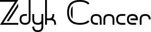 Zdyk Cancer Font