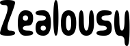 Zealousy Font