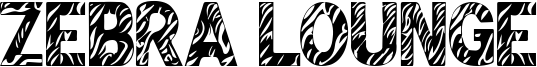 Zebra Lounge Font