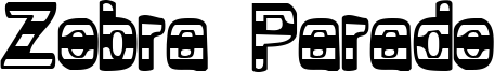 Zebra Parade Font
