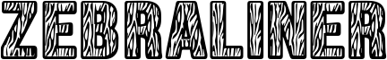 Zebraliner Font