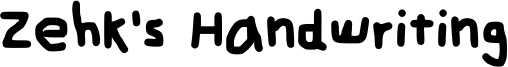 Zehks_Handwriting.ttf