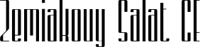 Zemiakovy Salat CE Font
