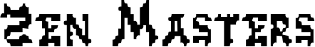 Zen Masters Font
