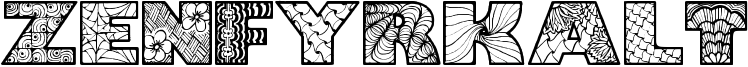 Zenfyrkalt Font