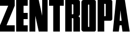 Zentropa Font