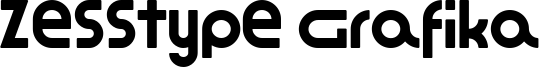 Zesstype Grafika Font